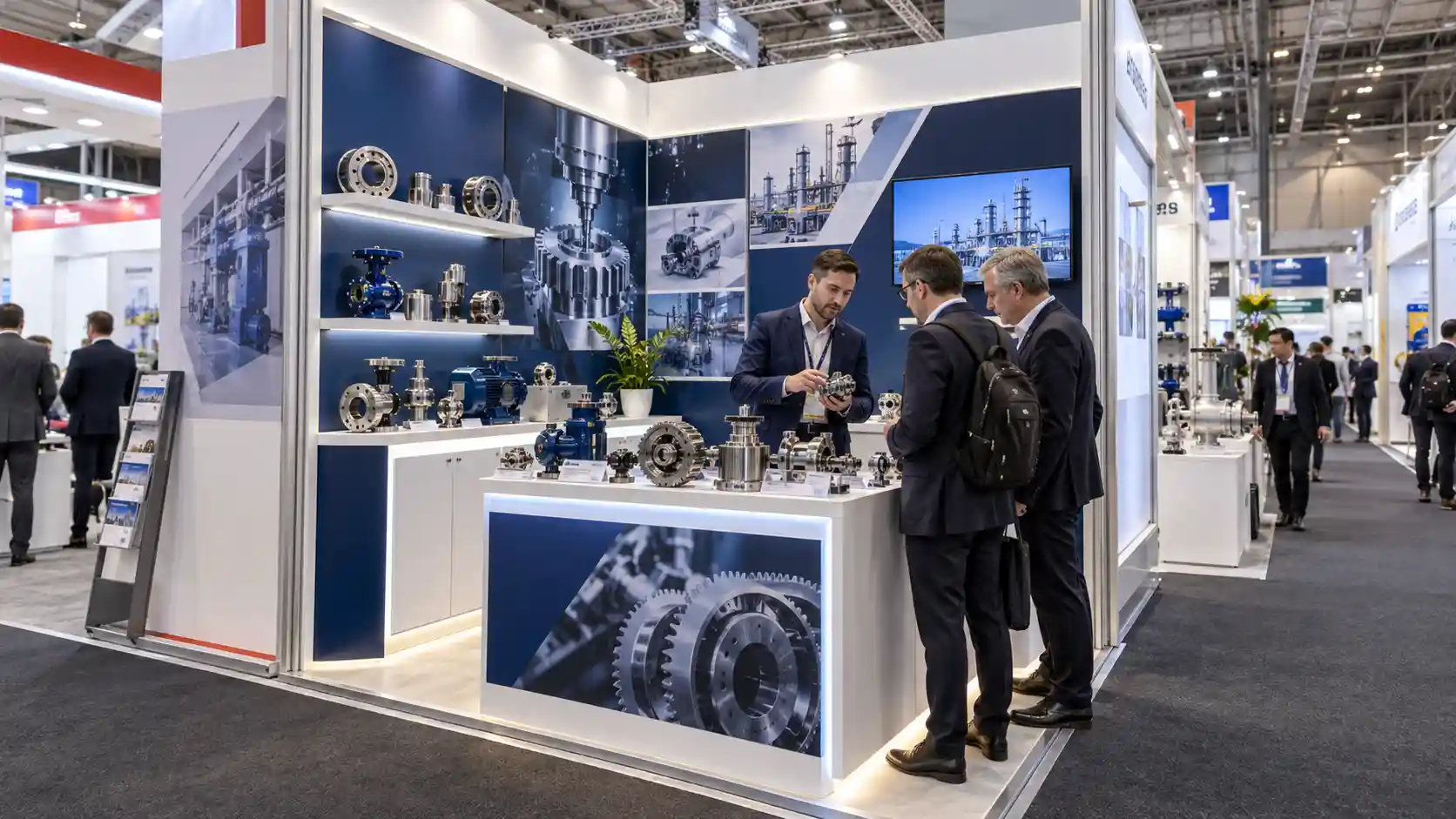 Why Inline Exhibition Stands Work for Industrial Exhibitors